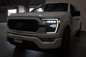 AlphaRex NOVA - Series LED Projector Headlights (Alpha Black) | Ford Raptor (2021 - 2023) - Truck Brigade