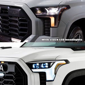 AlphaRex NOVA-Series LED Projector Headlights (Alpha Black) | Toyota Tundra (2022-2024) - Truck Brigade