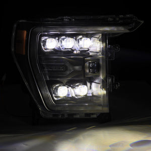 AlphaRex NOVA - Series LED Projector Headlights (Black) | Ford Raptor (2021 - 2023) - Truck Brigade