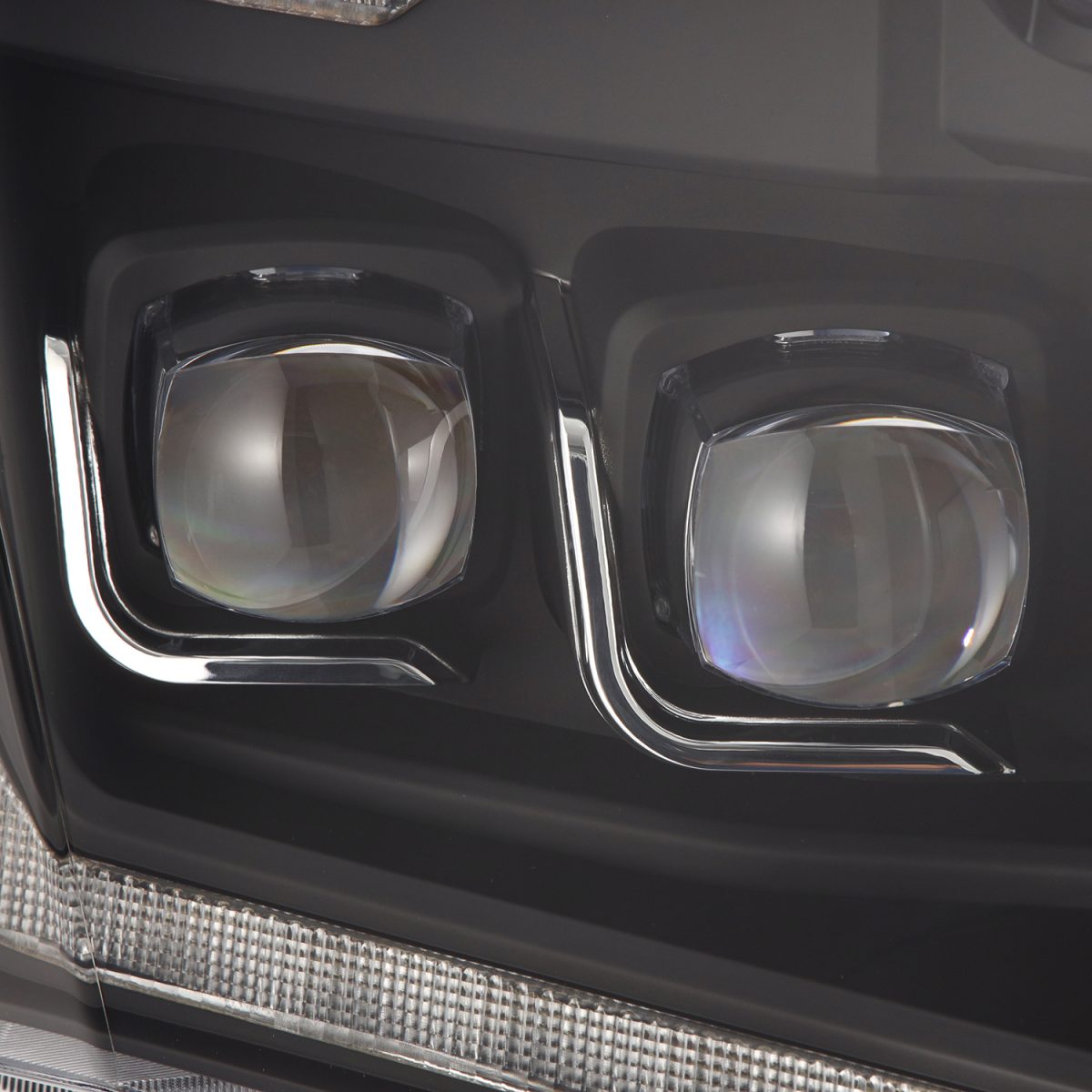 AlphaRex NOVA - Series LED Projector Headlights (Black) | Ford Raptor (2021 - 2023) - Truck Brigade