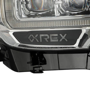 AlphaRex NOVA-Series LED Projector Headlights (Chrome) | Toyota Tacoma (2016-2023) - Truck Brigade