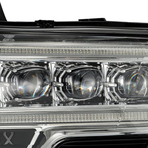 AlphaRex NOVA-Series LED Projector Headlights (Chrome) | Toyota Tacoma (2016-2023) - Truck Brigade