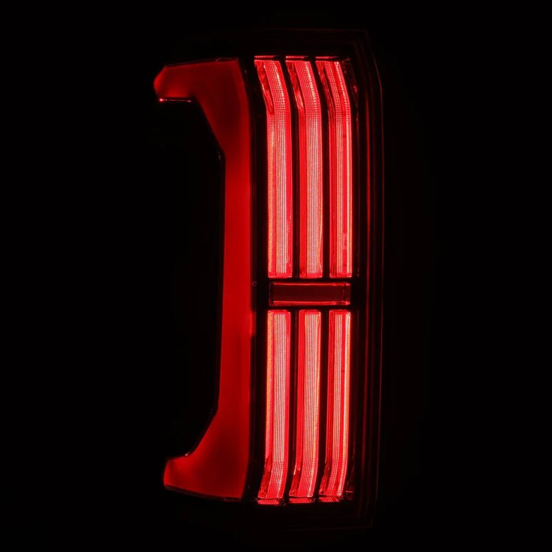 AlphaRex NOVA - Series Prismatic LED Tail Lights (Alpha - Black) | Toyota Tacoma (2024 - 2025) - Truck Brigade