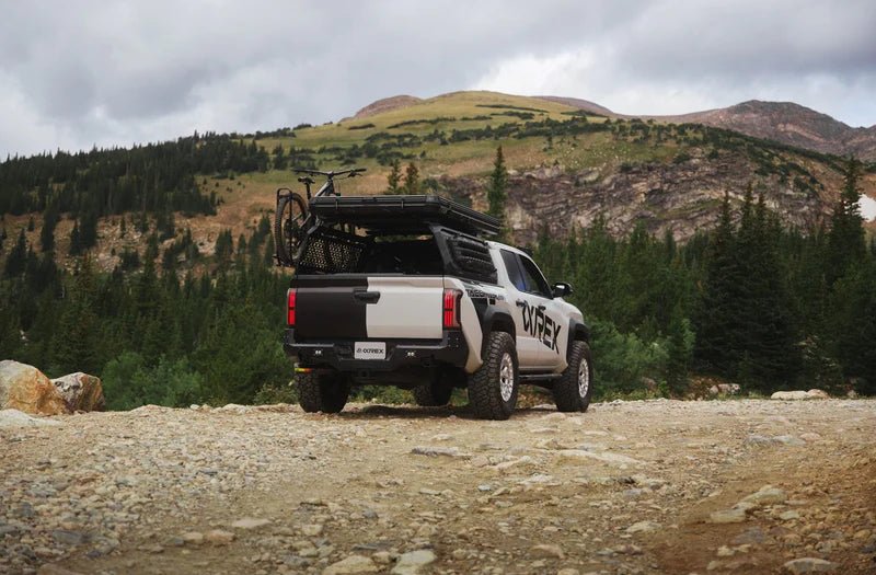 AlphaRex NOVA - Series Prismatic LED Tail Lights (Alpha - Black) | Toyota Tacoma (2024 - 2025) - Truck Brigade