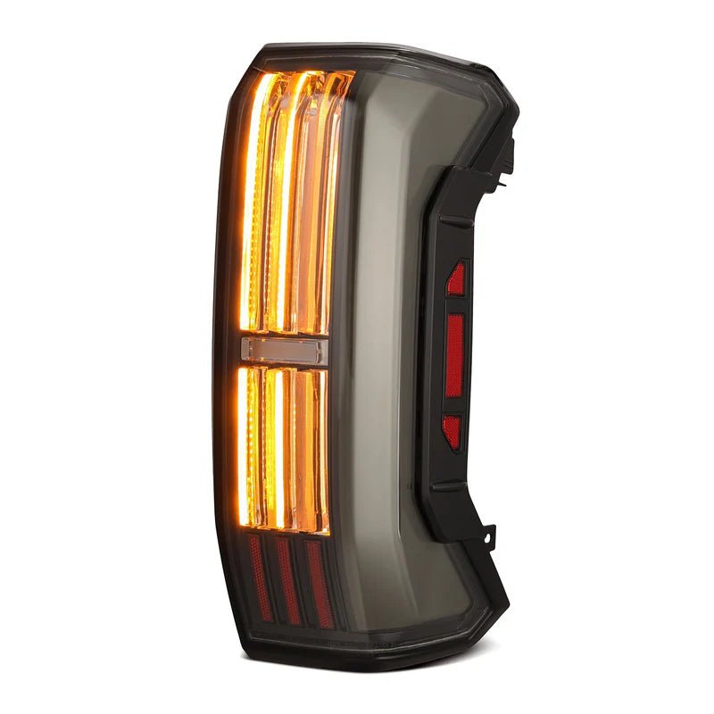 AlphaRex NOVA - Series Prismatic LED Tail Lights (Alpha - Black) | Toyota Tundra (2022 - 2025) - Truck Brigade
