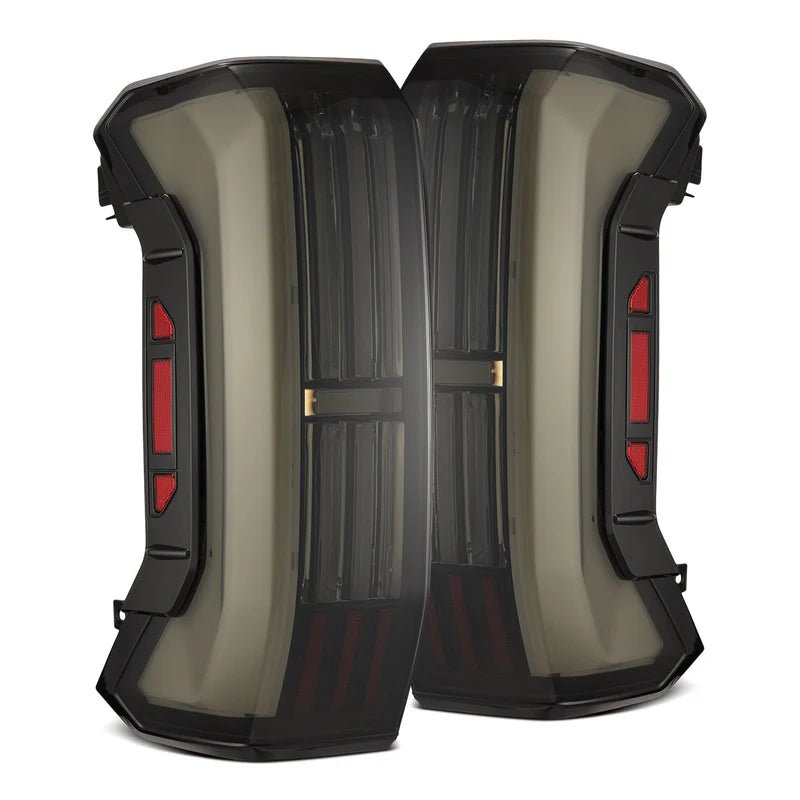 AlphaRex NOVA - Series Prismatic LED Tail Lights (Alpha - Black) | Toyota Tundra (2022 - 2025) - Truck Brigade