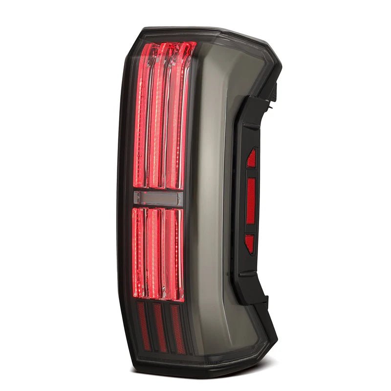 AlphaRex NOVA - Series Prismatic LED Tail Lights (Black) | Toyota Tundra (2022 - 2025) - Truck Brigade