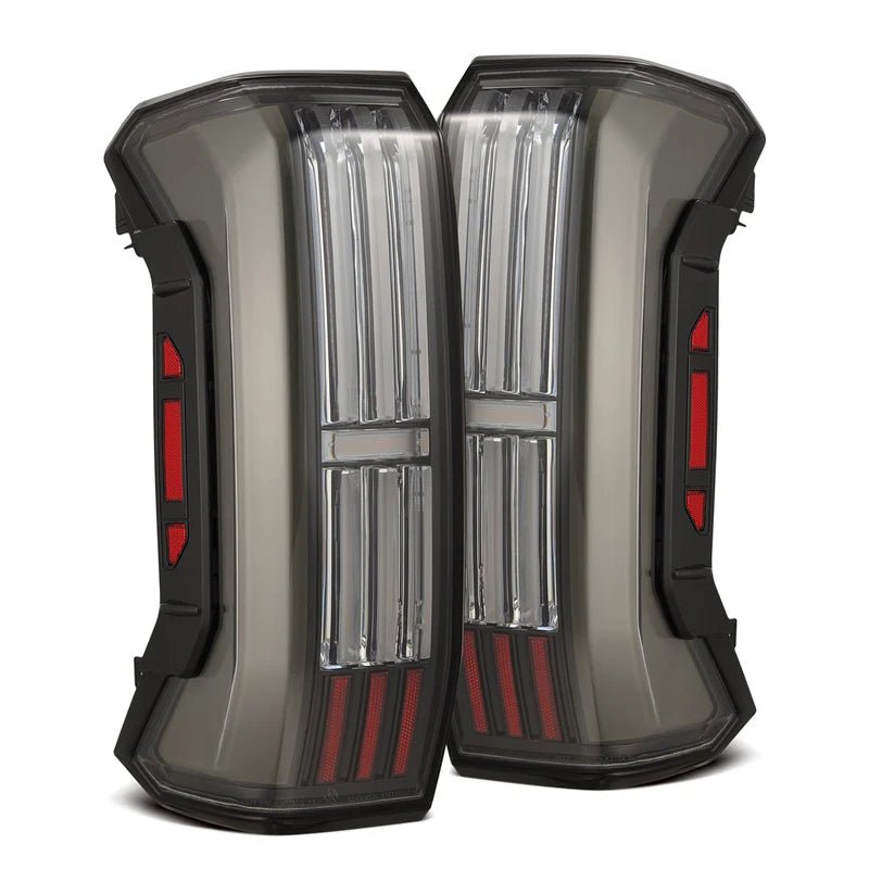AlphaRex NOVA - Series Prismatic LED Tail Lights (Black) | Toyota Tundra (2022 - 2025) - Truck Brigade