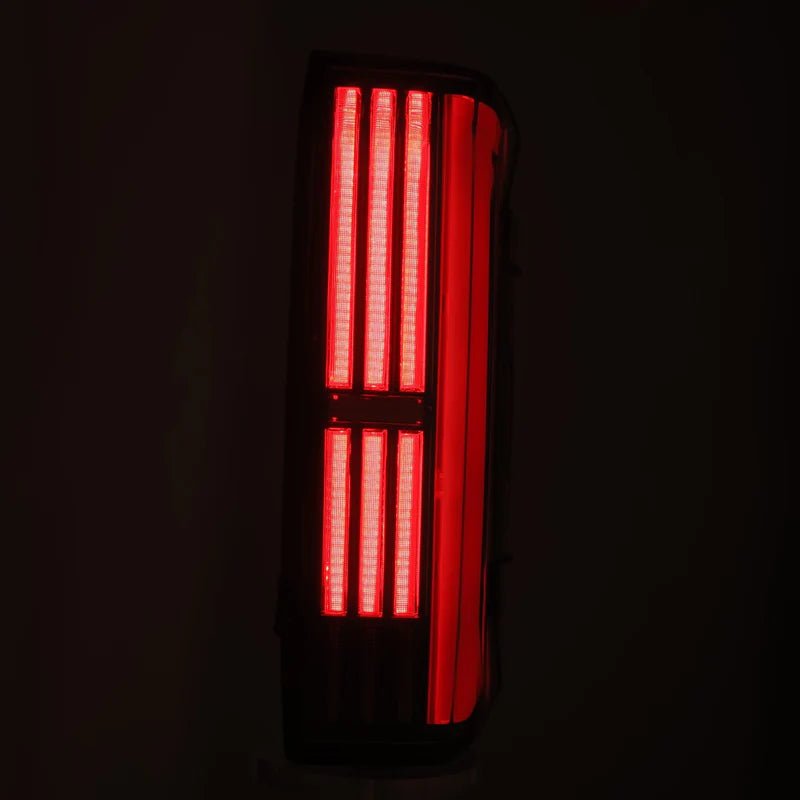 AlphaRex NOVA - Series Prismatic LED Tail Lights (Red) | Toyota Tundra (2022 - 2025) - Truck Brigade