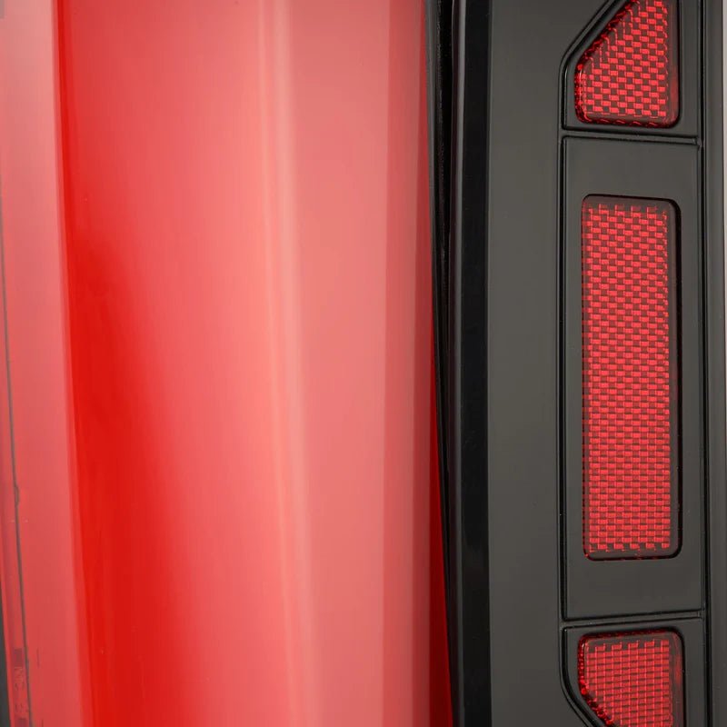 AlphaRex NOVA - Series Prismatic LED Tail Lights (Red) | Toyota Tundra (2022 - 2025) - Truck Brigade