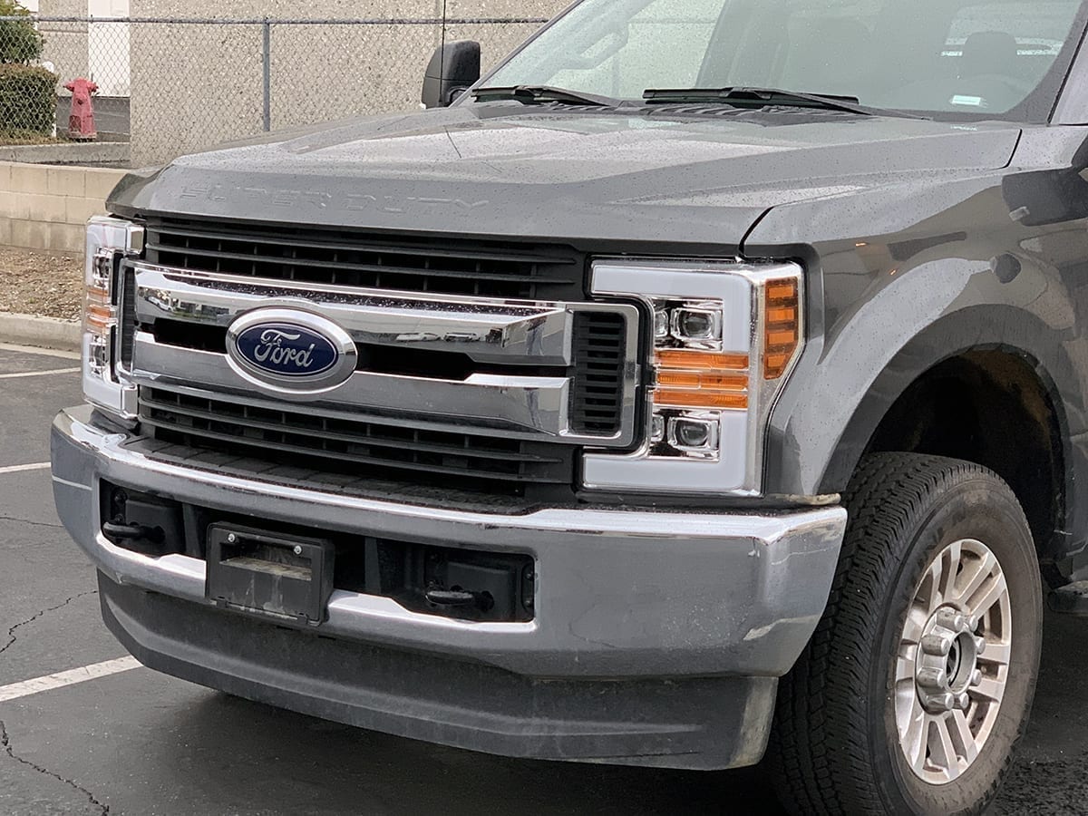 AlphaRex PRO - Series Halogen Projector Headlights (Chrome) | Ford F350 (2017 - 2019) - Truck Brigade