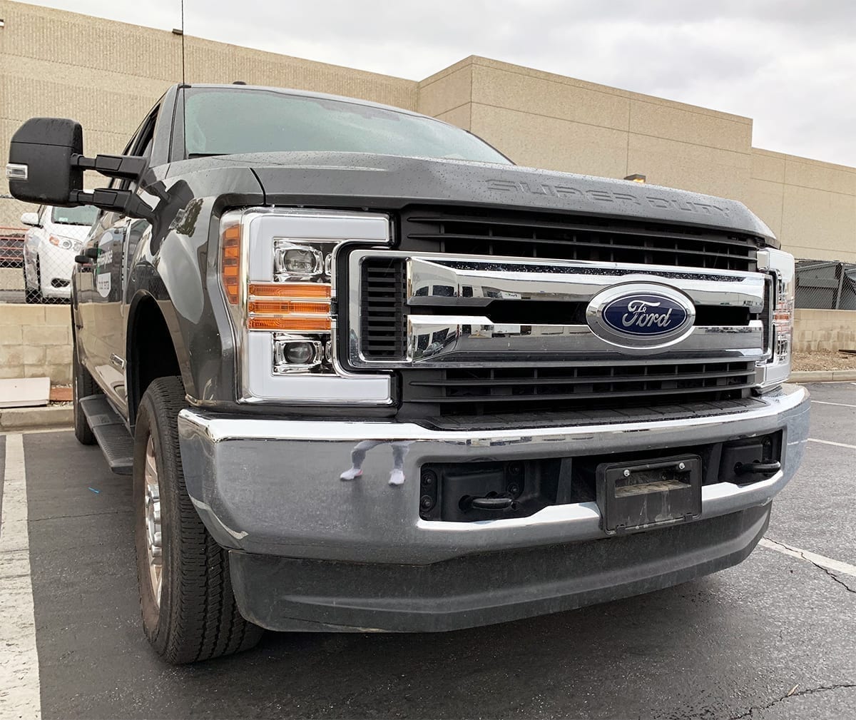 AlphaRex PRO - Series Halogen Projector Headlights (Chrome) | Ford F350 (2017 - 2019) - Truck Brigade