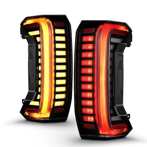 Anzo Full LED Tail Lights - Black Smoke Lens | Toyota Tundra (2022 - 2025) - Truck Brigade