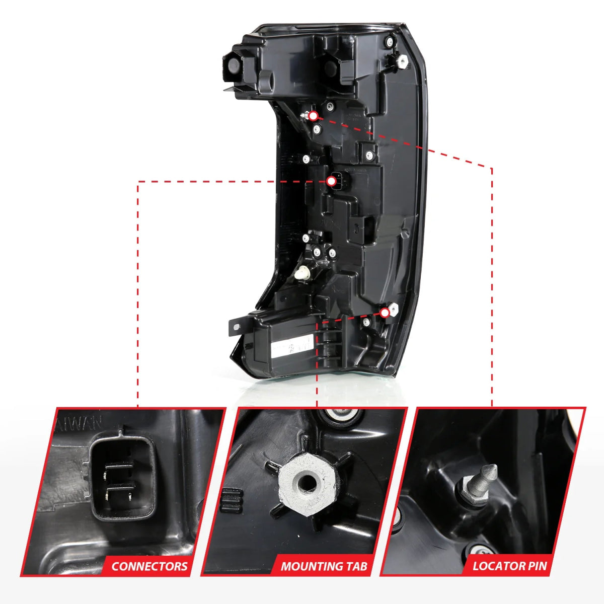 Anzo Full LED Tail Lights - Black Smoke Lens | Toyota Tundra (2022 - 2025) - Truck Brigade