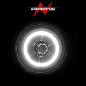 Anzo Projector Halo Headlights - Black | Toyota FJ Cruiser (2007 - 2014) | Truck Brigade