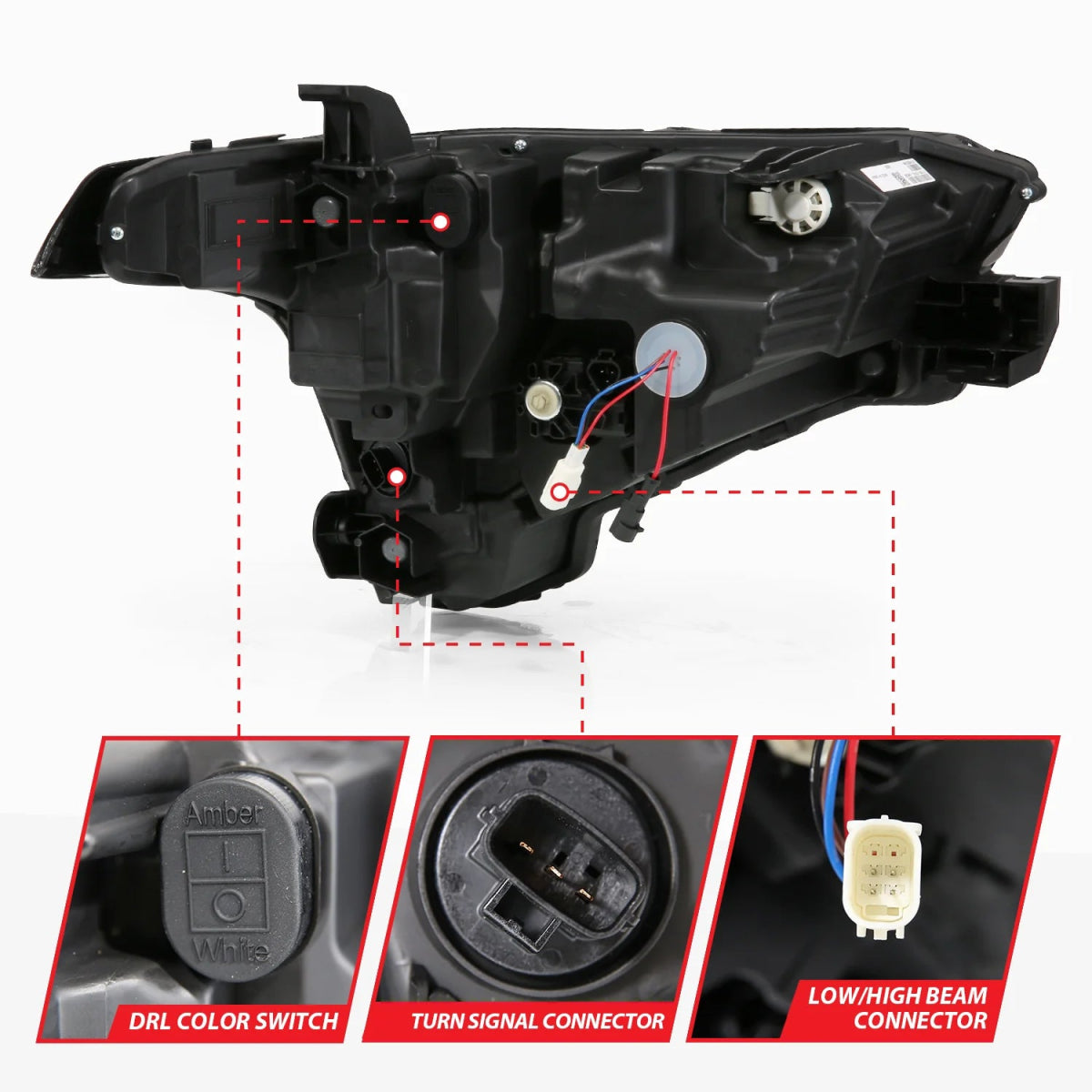 Anzo Z - Series LED Projector Headlights | Toyota Tundra (2022 - 2025) - Truck Brigade