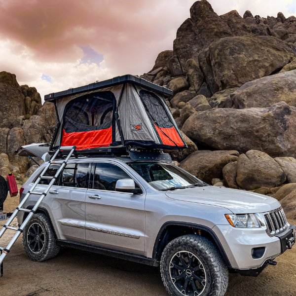 car top pop up tent BA Tents RECON Pop-Up Roof Top Tent