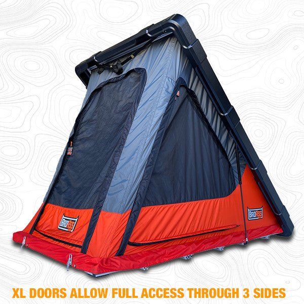 bax tent BA Tents RUGGED Clamshell Roof Top Tent