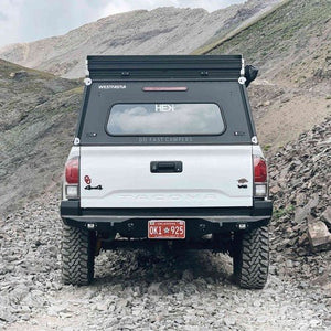 Backwoods Adventure Hi-Lite Hi Clearance Overland Rear Bumper | Toyota Tacoma (2016-2022) - Truck Brigade