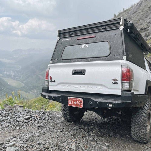 Backwoods Adventure Hi-Lite Hi Clearance Overland Rear Bumper | Toyota Tacoma (2016-2022) - Truck Brigade