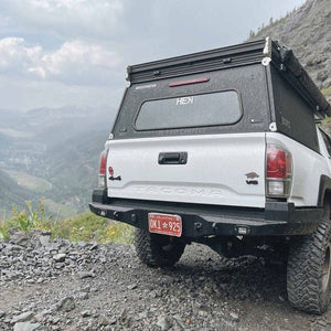 Backwoods Adventure Hi-Lite Hi Clearance Overland Rear Bumper | Toyota Tacoma (2016-2022) - Truck Brigade