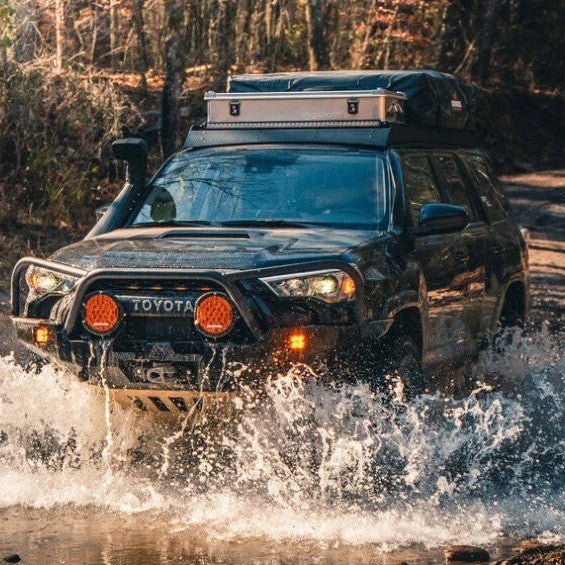 Backwoods Adventure Hi-Lite Overland Front Bumper - Bull Bar | Toyota 4Runner (2014-2022) - Truck Brigade