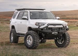 Backwoods Adventure Hi-Lite Overland Front Bumper - PreRunner Bull Bar | Toyota 4Runner (2014-2022) - Truck Brigade