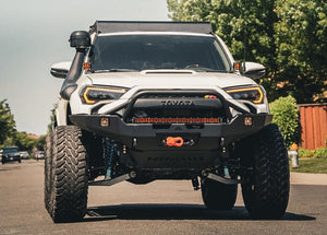 Backwoods Adventure Hi-Lite Overland Front Bumper - PreRunner Bull Bar | Toyota 4Runner (2014-2022) - Truck Brigade