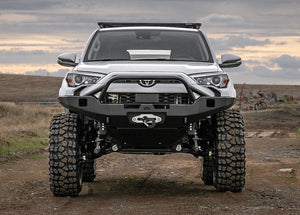 Backwoods Adventure Hi-Lite Overland Front Bumper - PreRunner Bull Bar | Toyota 4Runner (2014-2022) - Truck Brigade