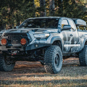 Backwoods Adventure Hi-Lite Overland Front Bumper | Toyota Tacoma (2016-2022) - Truck Brigade