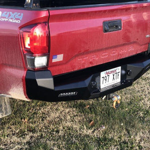 Backwoods Adventure Hi-Lite Overland Rear Bumper | Toyota Tacoma (2016-2022) - Truck Brigade