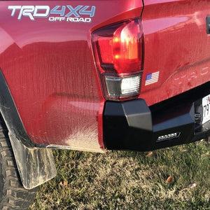 Backwoods Adventure Hi-Lite Overland Rear Bumper | Toyota Tacoma (2016-2022) - Truck Brigade