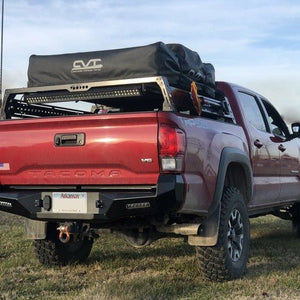 Backwoods Adventure Hi-Lite Overland Rear Bumper | Toyota Tacoma (2016-2022) - Truck Brigade