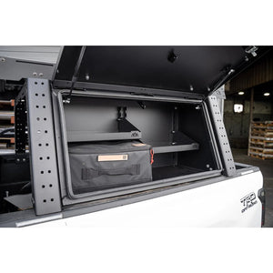 Backwoods Adventure Mods Aluminum Bed Rack Storage Box | Toyota Tacoma (2005–2025) - Truck Brigade
