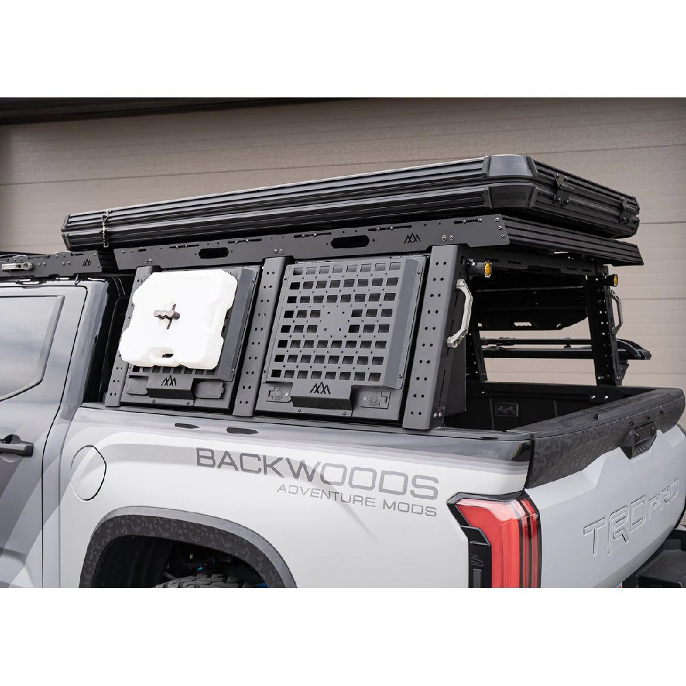 Backwoods Adventure Mods Bed Rack Storage 2022+ Tundra | Truck Brigade