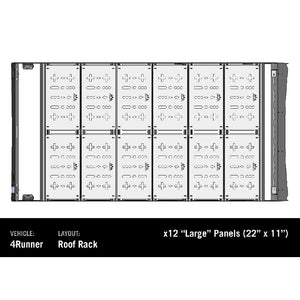 Backwoods Adventure Mods DRIFTR Roof Rack Deck Accessory Panels | Toyota Tundra(2022 - 2024) | Truck Brigade