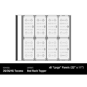 Backwoods Adventure Mods DRIFTR Roof Rack Deck Accessory Panels | Toyota Tundra(2022 - 2024) | Truck Brigade