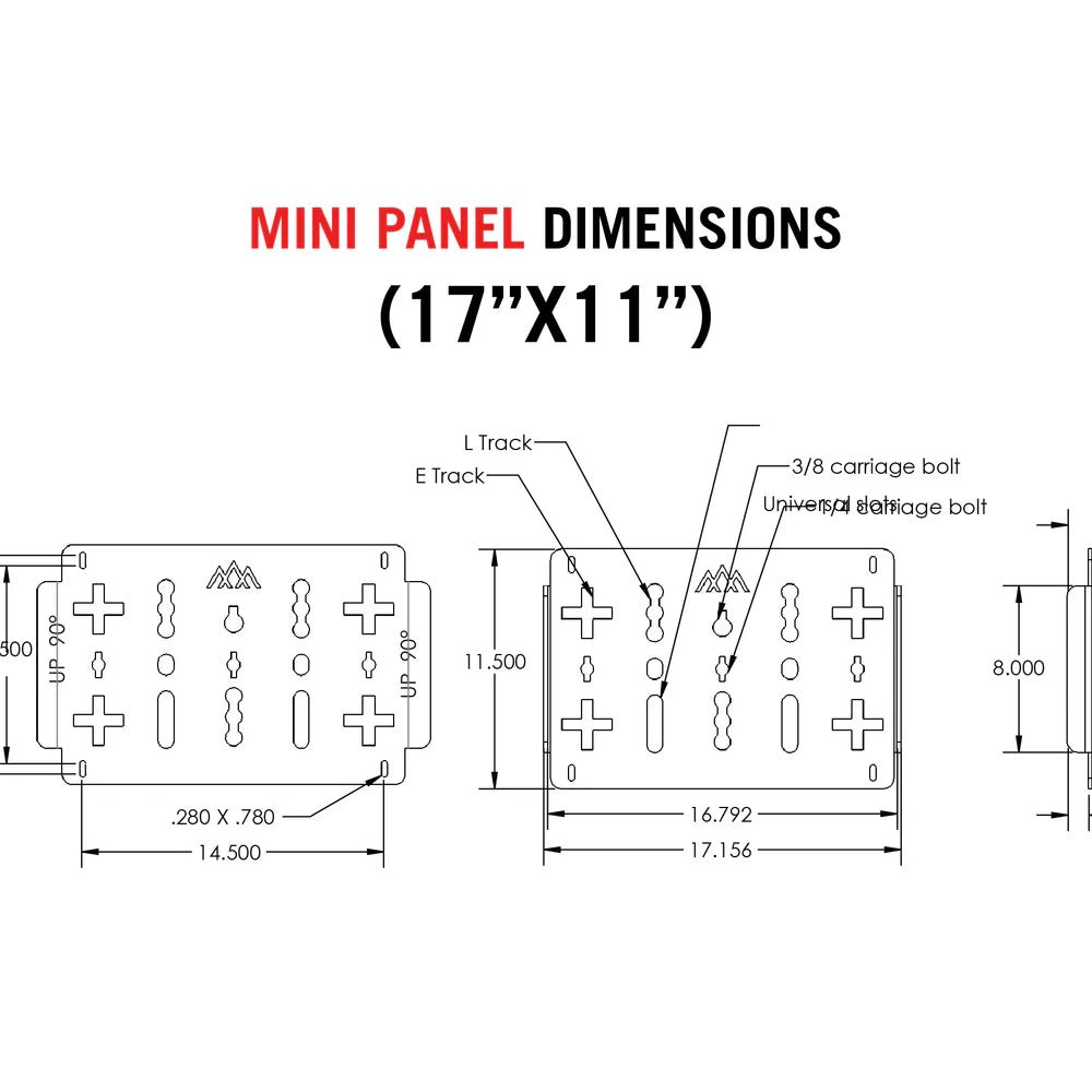 Backwoods Adventure Mods DRIFTR Roof Rack Deck Accessory Panels | Toyota Tundra(2022 - 2024) | Truck Brigade