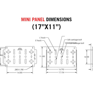 Backwoods Adventure Mods DRIFTR Roof Rack Deck Accessory Panels | Toyota Tundra(2022 - 2024) | Truck Brigade