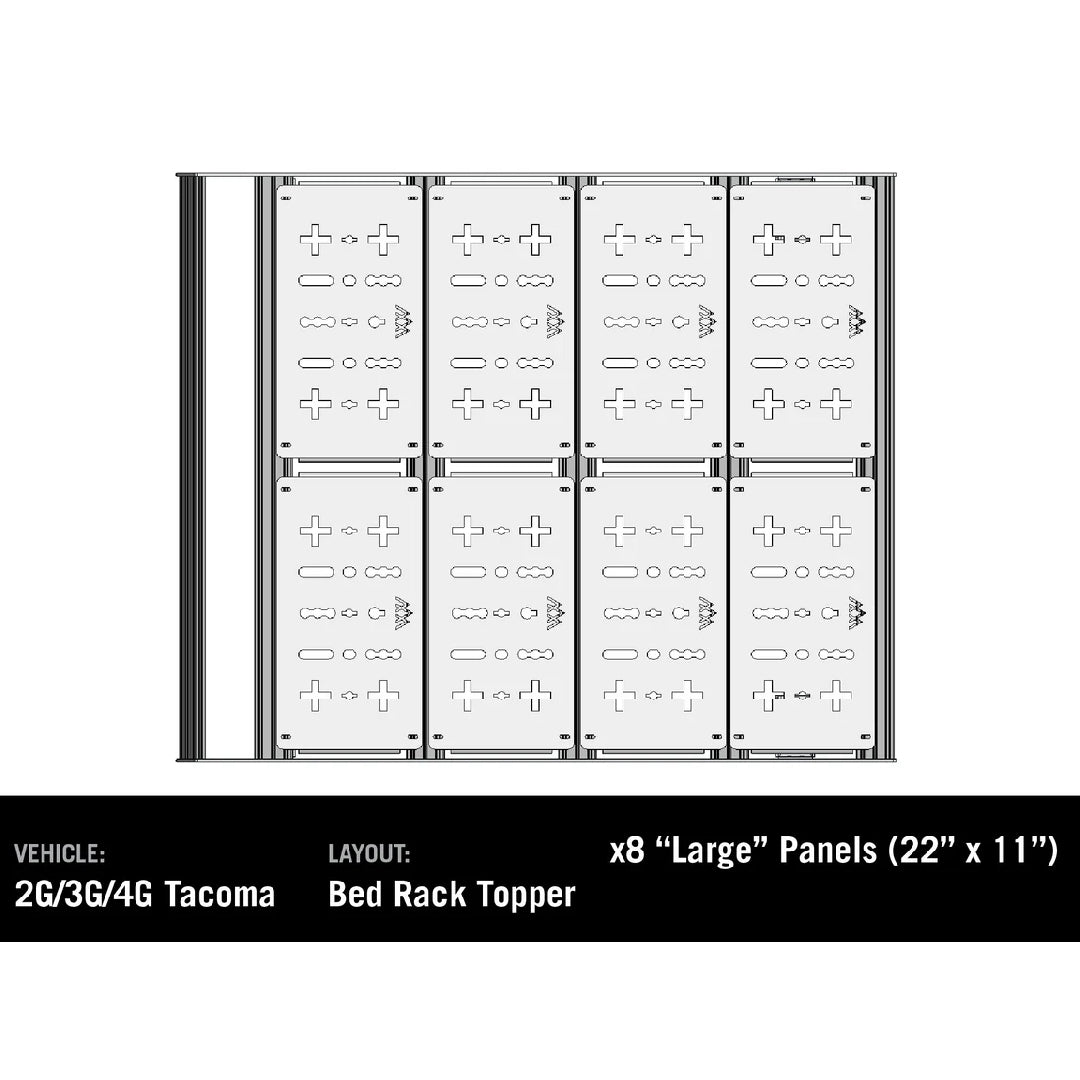 Backwoods Adventure Mods DRIFTR Topper Add - On | Toyota Tacoma (2024 - 2025) - Truck Brigade