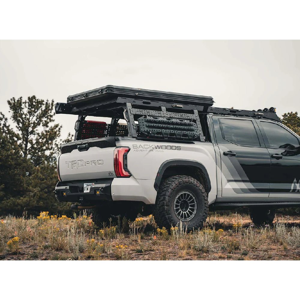 Backwoods Adventure Mods DRIFTR Topper Bed Rack | Toyota Tundra (2022–2025) | Truck Brigade