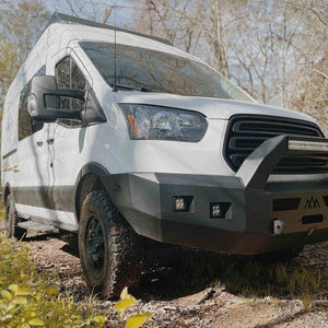 Backwoods Adventure Mods Front Bumper - Bull Bar | Ford Transit (2015-2019) - Truck Brigade