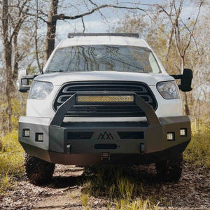 Backwoods Adventure Mods Front Bumper - Bull Bar | Ford Transit (2015-2019) - Truck Brigade