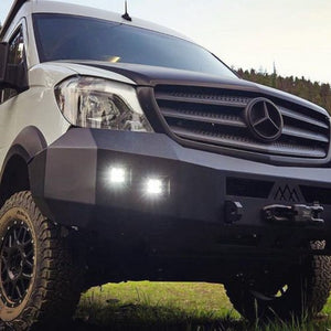 Backwoods Adventure Mods Front Bumper | Mercedes Sprinter (2014-2018) - Truck Brigade