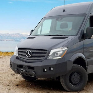 Backwoods Adventure Mods Front Bumper | Mercedes Sprinter (2014-2018) - Truck Brigade