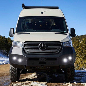 Backwoods Adventure Mods Front Bumper | Mercedes Sprinter (2019-2022) - Truck Brigade