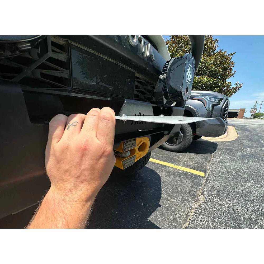 Backwoods Adventure Mods Front License Plate Holder - Truck Brigade