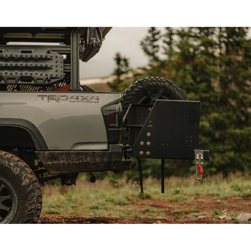 Backwoods Adventure Mods Hi - Lite Dual Swing Out Rear Bumper | Toyota Tacoma (2016 - 2023) - Truck Brigade