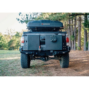 Backwoods Adventure Mods Hi - Lite Dual Swing Out Rear Bumper | Toyota Tacoma (2016 - 2023) - Truck Brigade