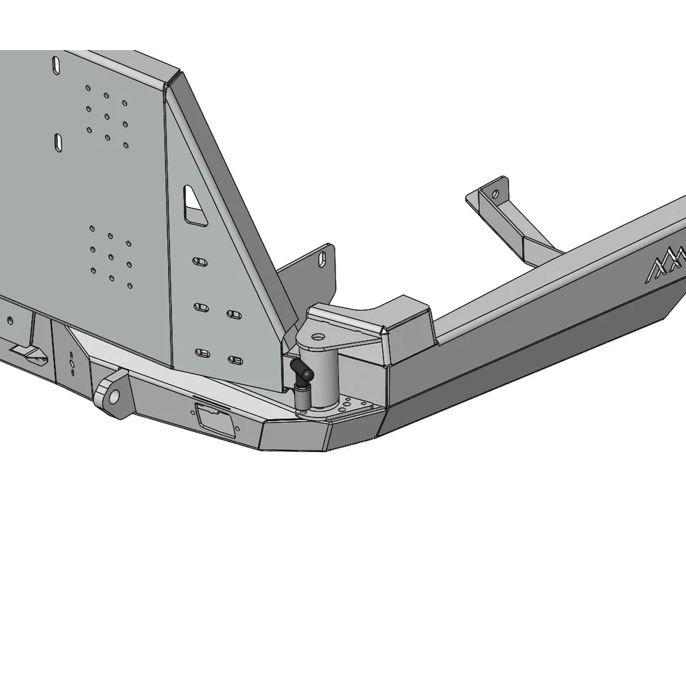 Backwoods Adventure Mods Hi - Lite Dual Swing Out Rear Bumper | Toyota Tacoma (2016 - 2023) - Truck Brigade